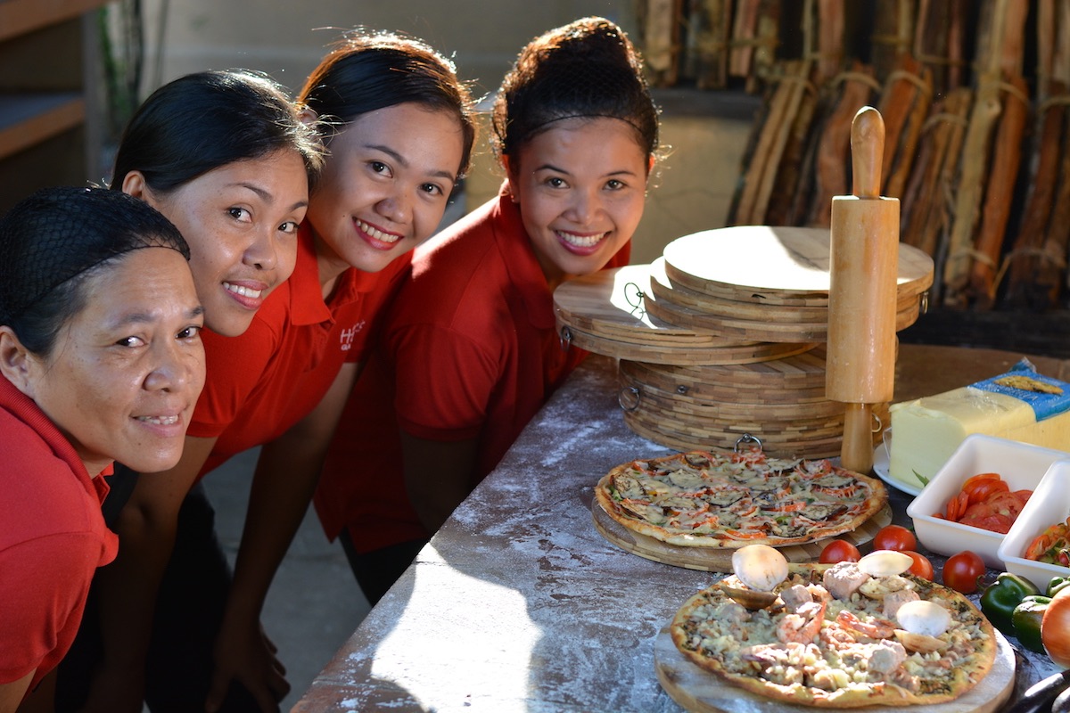 The restaurant team - Hibiscus Garden Inn