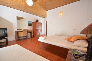 Hibiscus Garden Inn Classic Type Room in Bed View