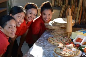 The restaurant team - Hibiscus Garden Inn